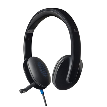 ყურსასმენები LOGITECH CORDED USB HEADSET H540 , (L981000480)