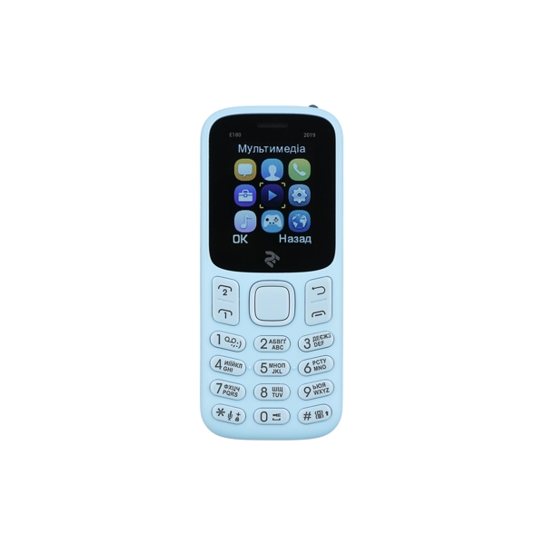 მობილური ტელეფონი 2E E180 2019 Dual SIM City Blue