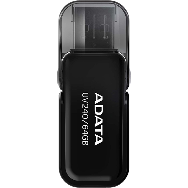 USB ფლეშ მეხსიერება ADATA AUV240-16G-RBK, USB Flash Drive