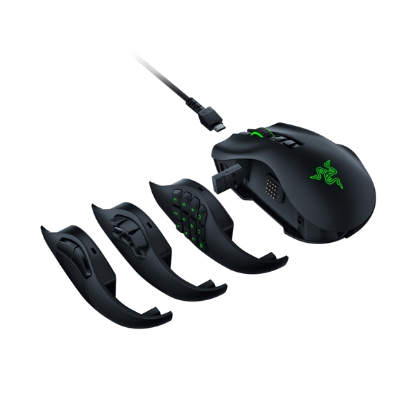 მაუსი Razer RZ01-03420100-R3G1 Gaming Mouse Naga Pro WL RGB Black