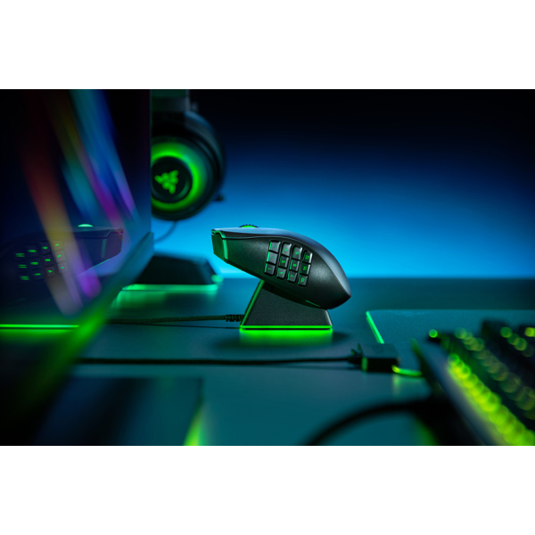 მაუსი Razer RZ01-03420100-R3G1 Gaming Mouse Naga Pro WL RGB Black