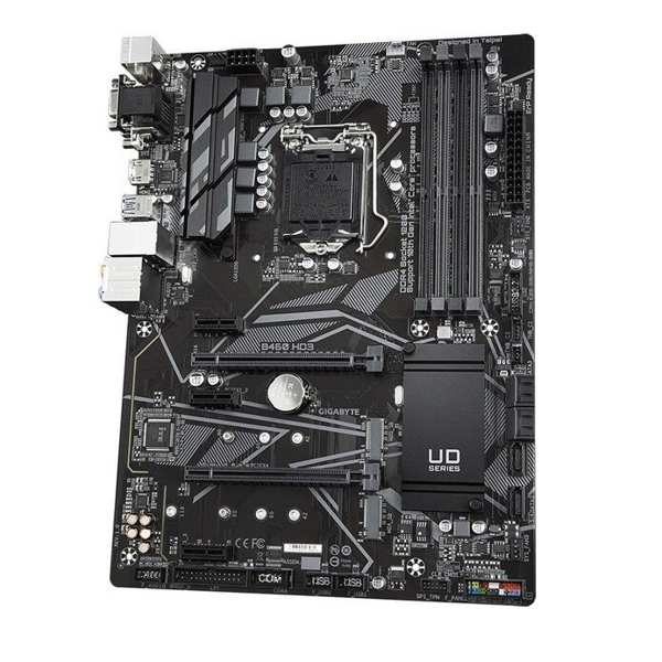 დედა დაფა GIGABYTE Motherboard B460 HD3 s1200 B460 4xDDR4 M.2 HDMI-DVI-VGA ATX