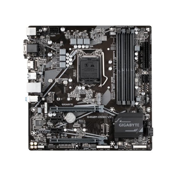 დედა დაფა GIGABYTE Motherboard B460M DS3H s1200 B460 4xDDR4 M.2 HDMI-DVI-VGA mATX