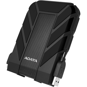 გარე მყარი დისკი A-DATA AHD710P-1TU31-CBK, Portable HDD, HD710-1TB, USB 3.1 BLACK