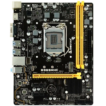 დედა დაფა LGA 1151 Biostar Mainboard INTEL B365, Socket 1151, uATX, GbE