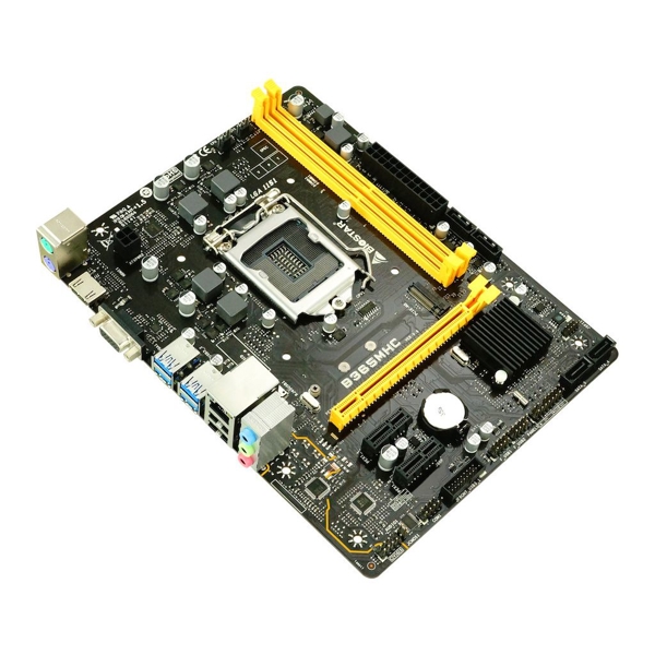 დედა დაფა LGA 1151 Biostar Mainboard INTEL B365, Socket 1151, uATX, GbE