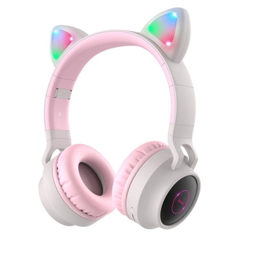 ყურსასმენი HOCO W27 CAT EAR WIRELESS HEADPHONES