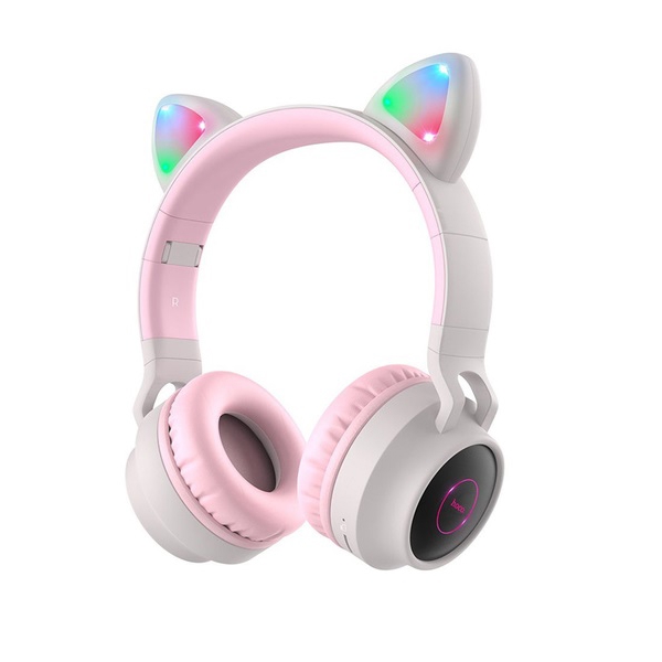 ყურსასმენი HOCO W27 CAT EAR WIRELESS HEADPHONES