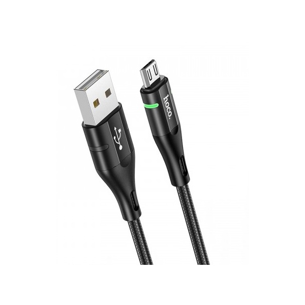 USB კაბელი Hoco U93 USB to Micro USB, 1.2m Cable Black