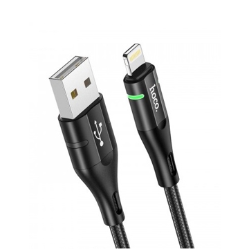 USB კაბელი Hoco U93 USB to Lightning, 1.2m Cable Black