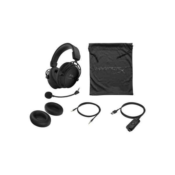 ყურსასმენი KINGSTON HYPERX CLOUD ALPHA S BLACK , HX-HSCAS-BK/WW