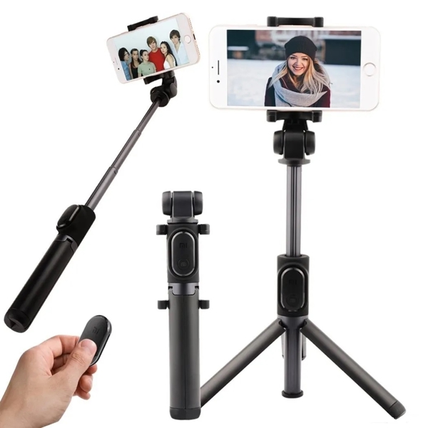 სელფის ჯოხი Xiaomi X16084 Mi Selfie Stick Tripod Black