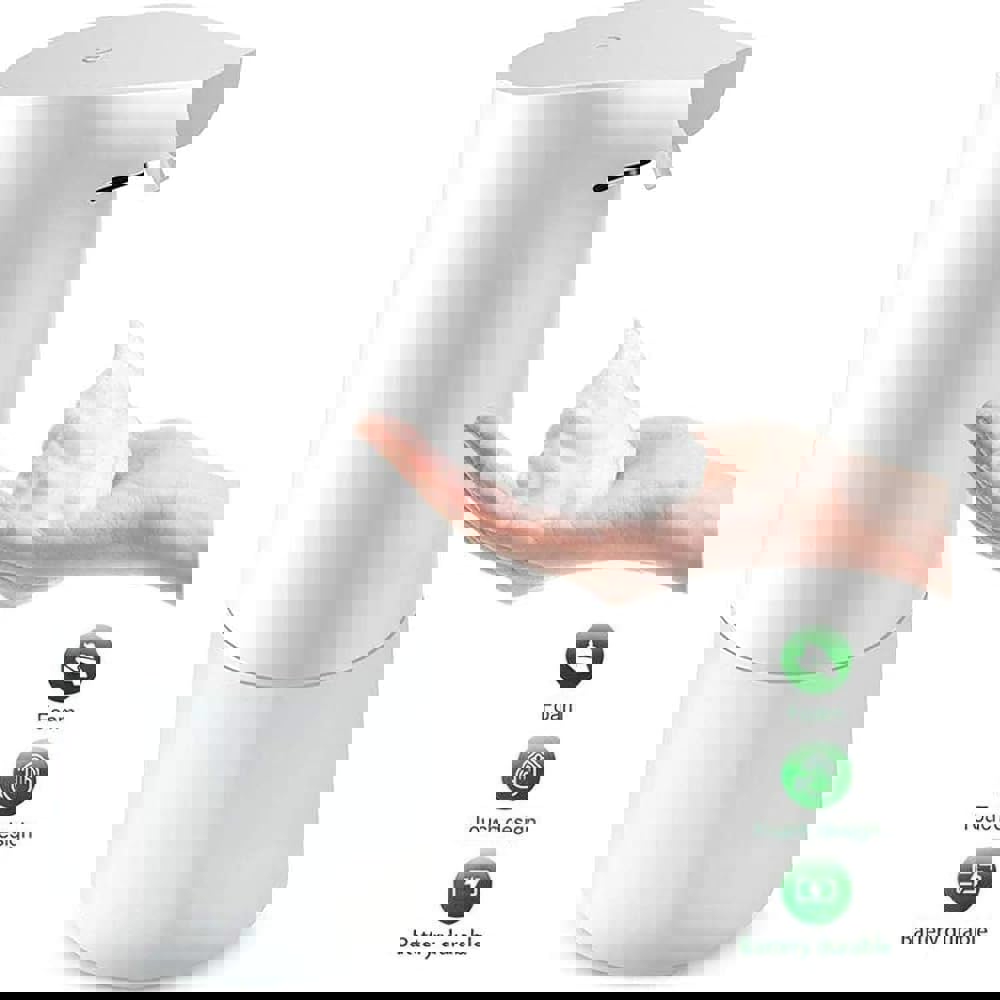 საპნის დისპენსერი Xiaomi Deerma X29349, Foaming Hand Washer Soap Dispenser, White