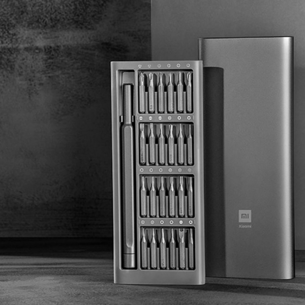 ხელსაწყოების ნაკრები Xiaomi X29991, 25 Pcs Tool Set, Gray