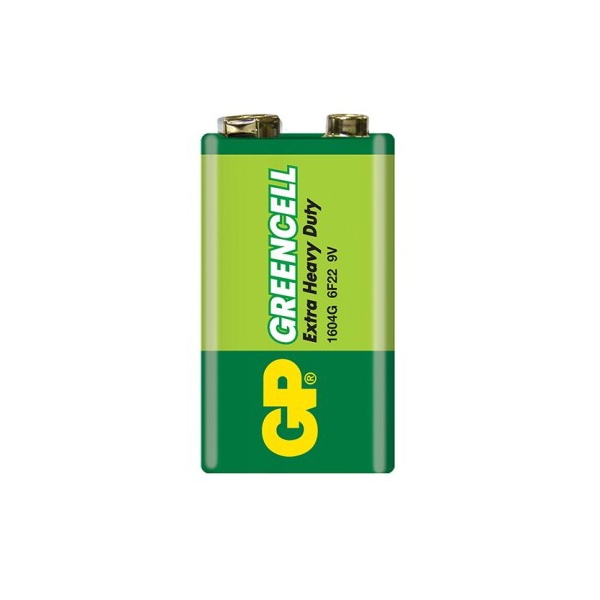 ელემენტი GREENCELL GPPVCF9VG006 1604GLF-U1 9.0V (6F22) GP