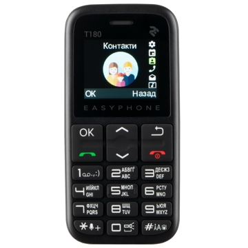 მობილური ტელეფონი 2E T180 2020 Dual SIM Black