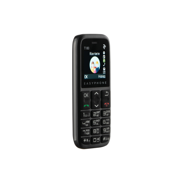 მობილური ტელეფონი 2E T180 2020 Dual SIM Black