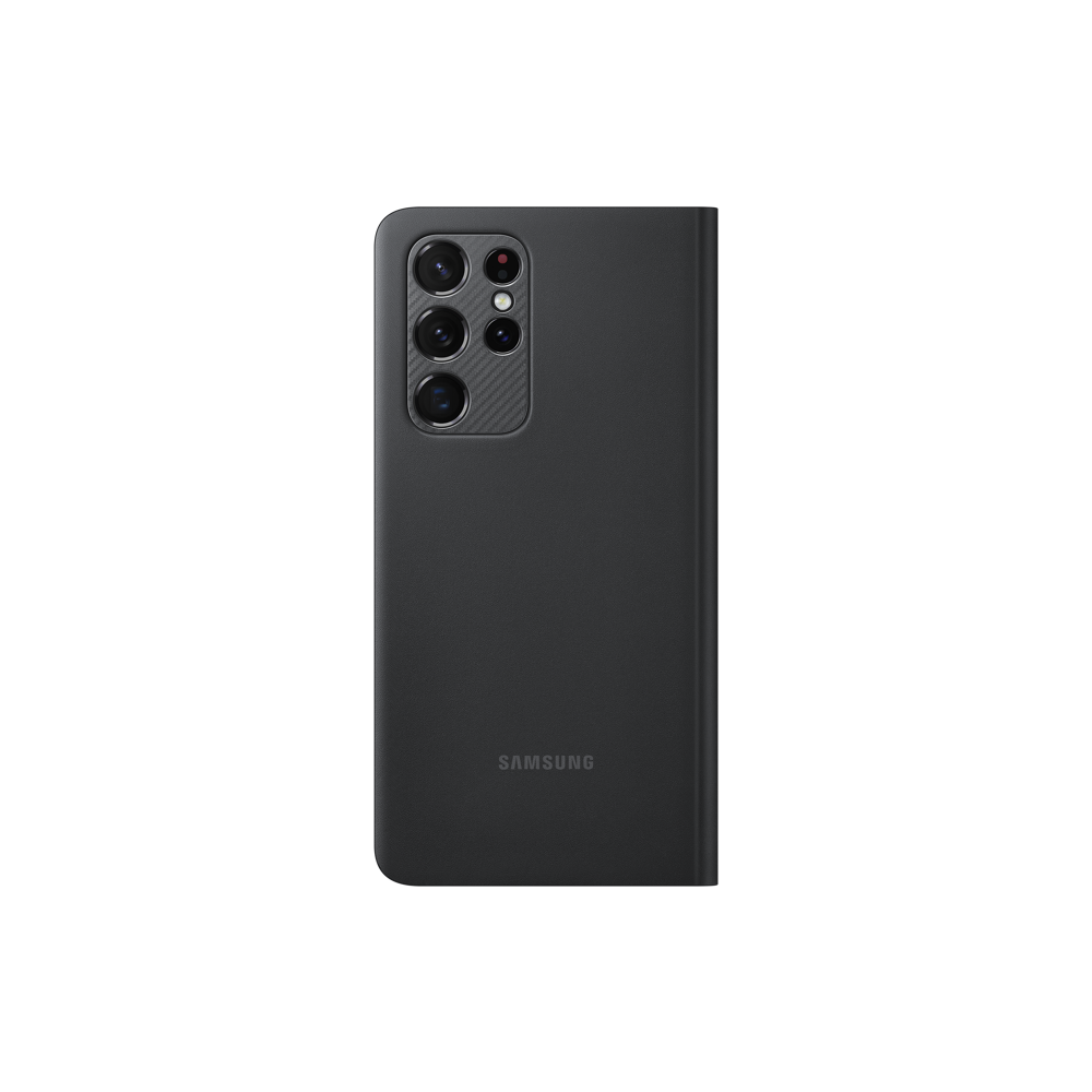 მობილურის ქეისი Samsung Galaxy S21 Ultra Smart Clear View Cover with S Pen Black (EF-ZG99PCBEGRU)