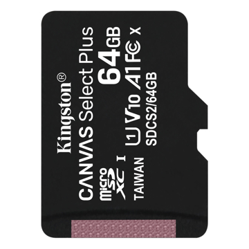 Kingston 64GB microSDXC C10 UHS-I R100MB/s