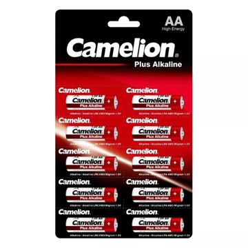 ელემენტი Camelion LR6-BP1x10P perforated blister Plus Alkaline AA 0271