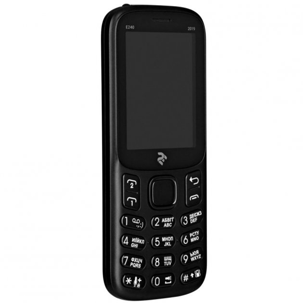 მობილური ტელეფონი 2E E240 2019 DUALSIM Black