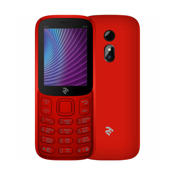 მობილური ტელეფონი 2E E240 2019 DualSim Red