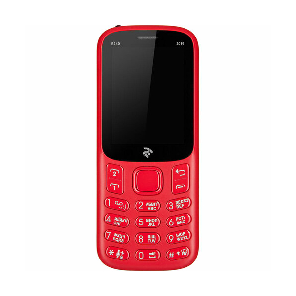 მობილური ტელეფონი 2E E240 2019 DualSim Red