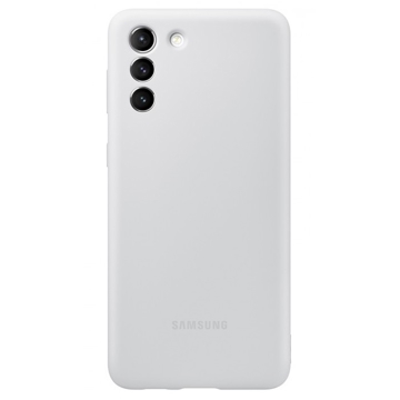 მობილურის ქეისი Samsung Galaxy S21 Plus Silicone Cover Light gray (EF-PG996TJEGRU)