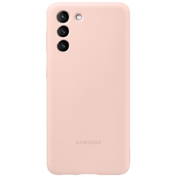 მოილურის ქეისი Samsung Galaxy S21 Silicone Cover Pink (EF-PG991TPEGRU)