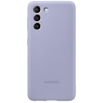 მობილურის ქეისი Samsung Galaxy S21 Silicone Cover Purple (EF-PG991TVEGRU)