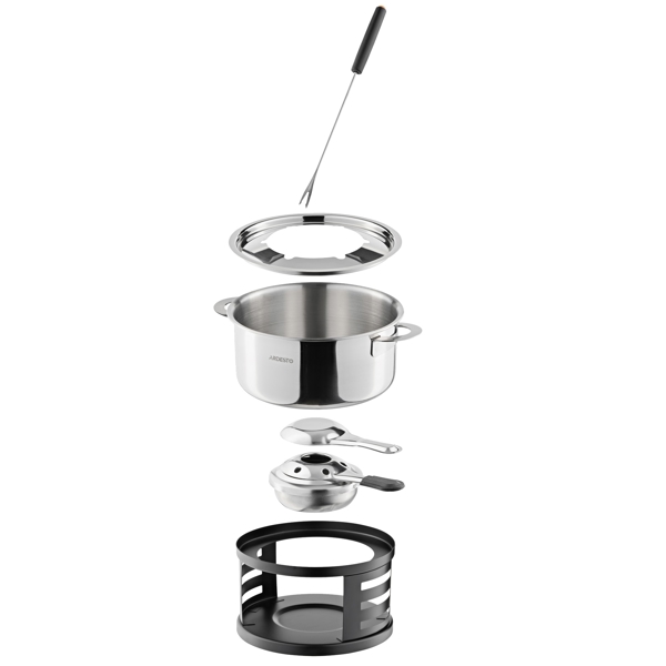 ფონდიუს აპარატის ნაკრები Ardesto AR3109SS Fondue set, 9-piece