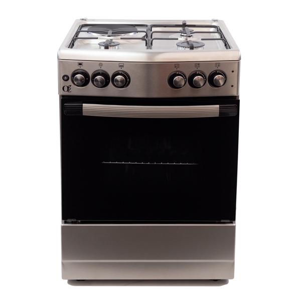 გაზქურა Oz OCourved60X60X3/1 Oven-Combination Black-Silver