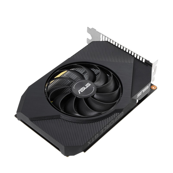 ვიდეო დაფა ASUS PH-GTX1650-O4GD6-P, GeForce GTX1650 4GB GDDR6, PCI Express 3.0, 128-bit, DVI-D, HDMI