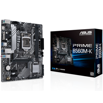 დედა დაფა Asus Prime B560M-K LGA 1151 LGA1200, B560, USB3.2 GEN1, MB