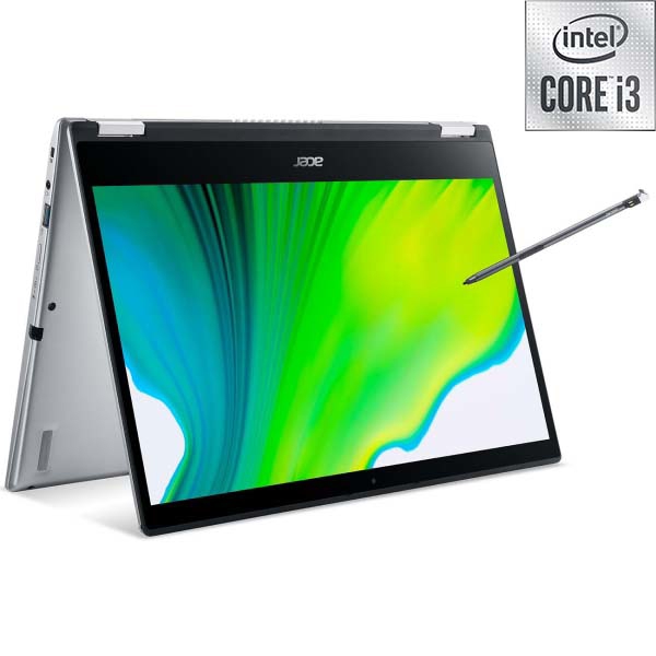 ნოუთბუქი Acer Spin 3 SP314-54N-359Y 14'' i3-1005G1 4GB, 128GB SSD Intel Graphics Grey