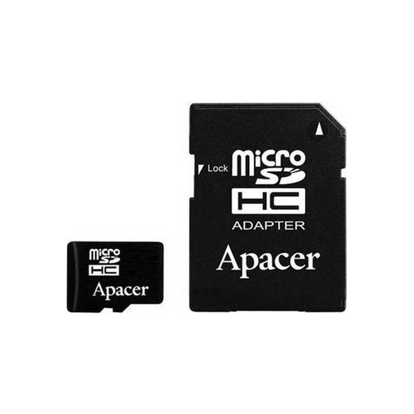 მეხსიერების ბარათი Apacer 16GB microSDHC C10 AP16GMCSH10U1-R