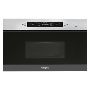 ჩასაშენებელი ღუმელი Whirlpool AMW 4920/IX Built-in Microwave, 750 W, 22 L Black / Stainless steel