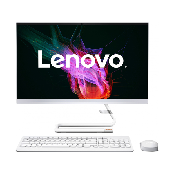 All in One კომპიუტერი Lenovo IdeaCentre AIO 3 23.8" I5-10400T 8GB, 512GB SSD Integrated Graphics Foggy White