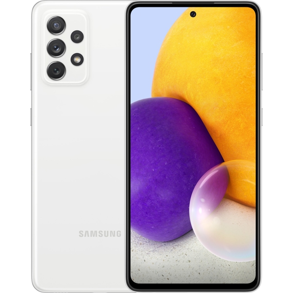 მობილური ტელეფონი Samsung A725F Galaxy A72 6GB, 128GB Dual Sim LTE White