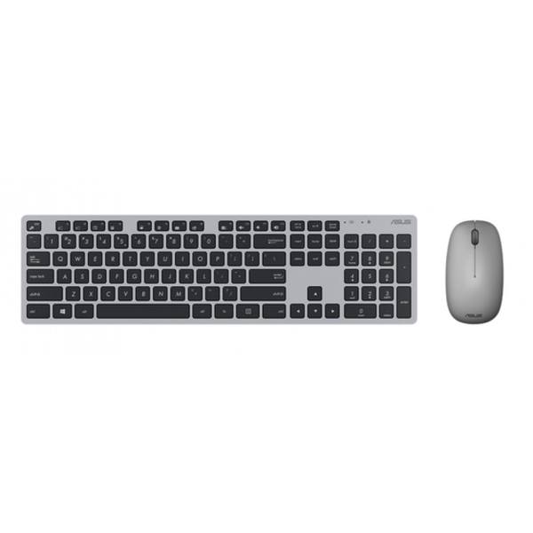 კლავიატურა+მაუსი Asus W5000, Wireless, Keyboard And Mouse, gray