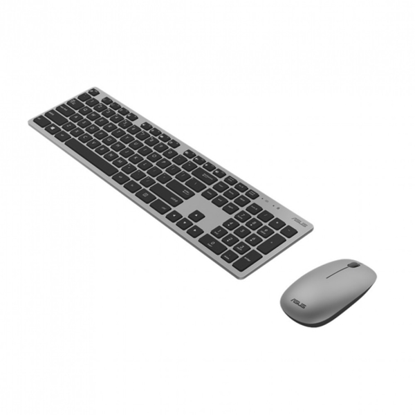 კლავიატურა+მაუსი Asus W5000, Wireless, Keyboard And Mouse, gray