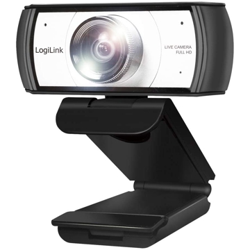 ვებკამერა Logilink UA0377 Webcam 120° USB Black