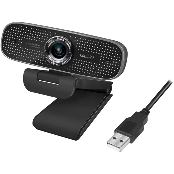 ვებკამერა Logilink UA0378 Webcam Integrated Microphone USB Black