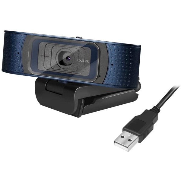 ვებკამერა Logilink UA0379 Webcam Integrated Microphone USB Black