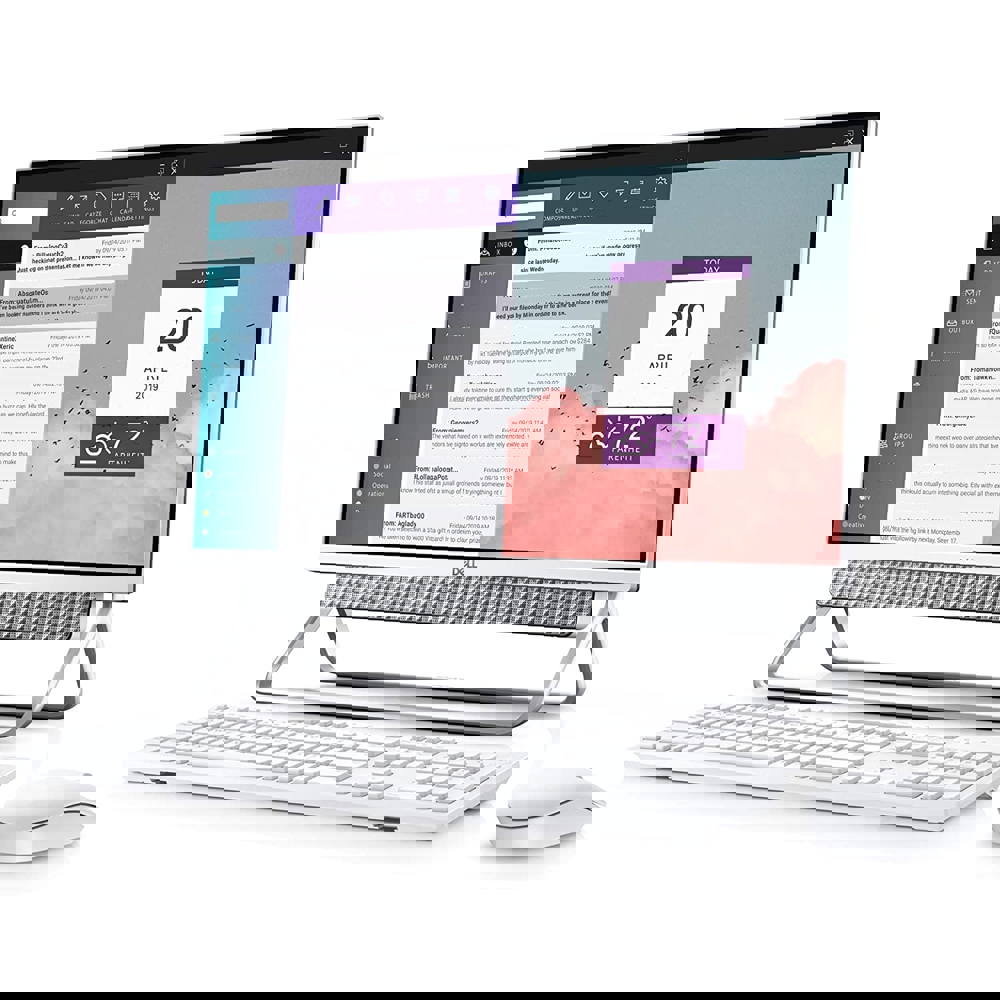 All In One კომპიუტერი Dell Inspiron 5400 23.8" FHD Intel i5-1135G7 8GB 512GB SSD MX330 2GB Win10 Home Silver