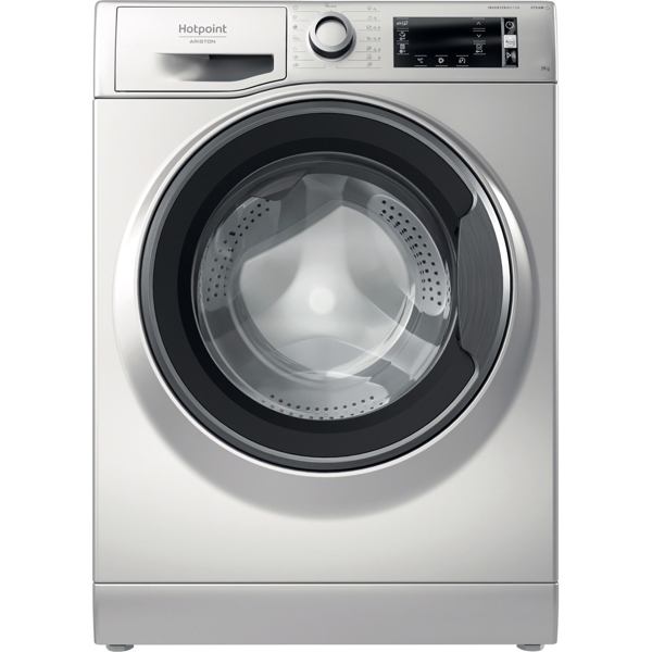 სარეცხი მანქნა Hotpoint-Ariston NLCD 945 SS A EU 9Kg, 1351 Rpm, B Silver