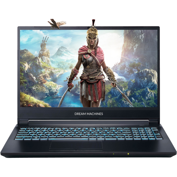 ნოუთბუქი Dream Machines G1660Ti-15 (G1660Ti-15UA51) Black i5 16GB 500Gb Black