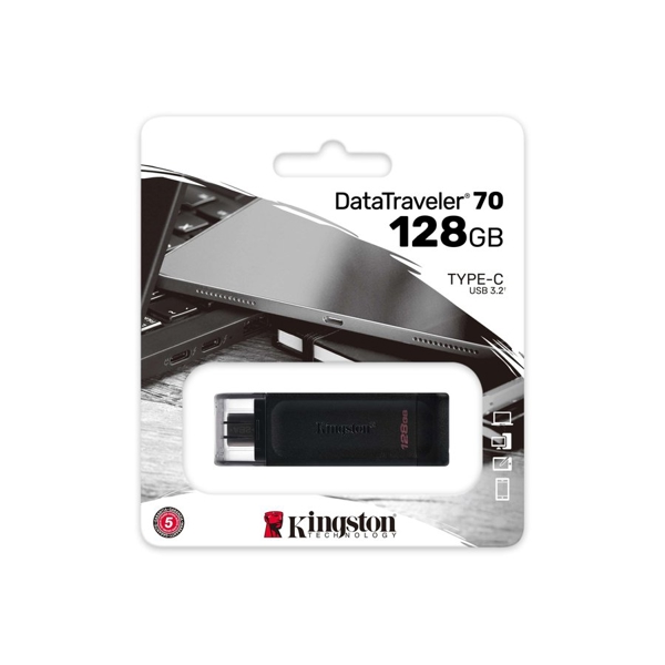 ფლეშ მეხსიერება KINGSTON 128 GB USB-C 3.2