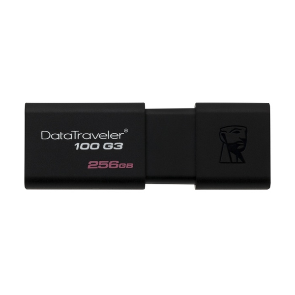 ფლეშ მეხსიერება Kingston 256GB DataTraveler 100 G3, DT100G3/256GB