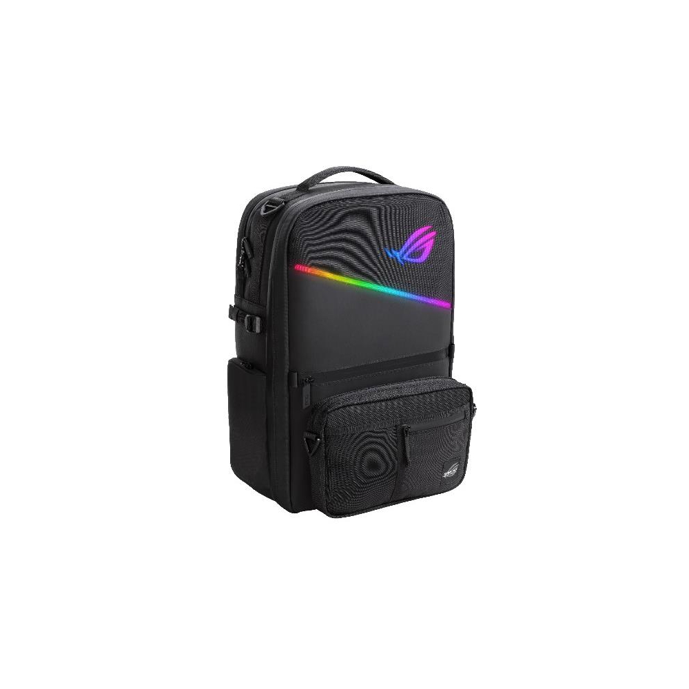 ნოუთბუქის ჩანთა Asus ROG Ranger BP3703 RGB 17.3'' Modular Gaming Backpack Black